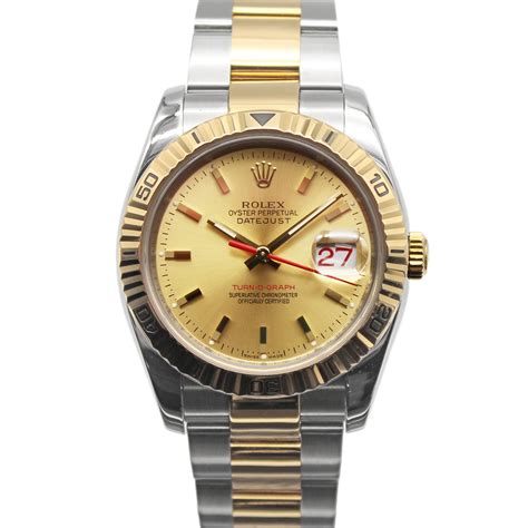 two-tone-rolex-datejust turnograph|rolex turn o graph 2011.